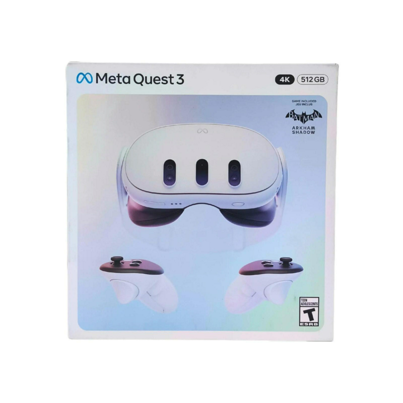 Meta Quest 3 Virtual Mixed Reality Headset 512 GB